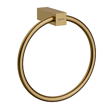 Полотенцедержатель Lemark VALDAY настенный, сталь, матовый черный (LMA-8113S3-BL)