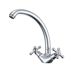 Смеситель Prohanss для кухни вентильный поворотный излив, хром (P10.40)