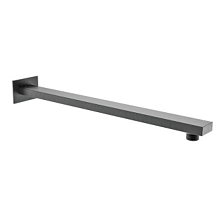 Держатель для лейки  Raglo верхнего душа настенный нержавеющая сталь, графит (R470.30.09)