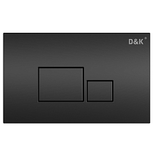 Клавиша смыва DK черный Quadro (DB1519025) 