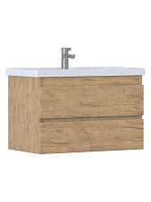 Тумба VIGO Fusta 800-0-2 навесная дуб золотой под раковину 4640021064733 (Фостер 80) поставляется в разобранном виде (452 дуб золотой)