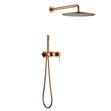 Душевая система встроенная Timo Saona розовое золото (SX-2349/19SM)