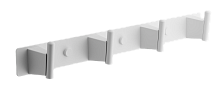 Планка с 4-мя крючками BELZ белый (B91515-4)