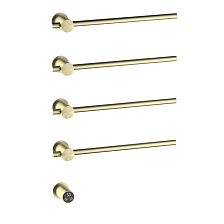 Полотенцесушитель электрический, встроенный Timo Saona золото матовое (040/17SM)