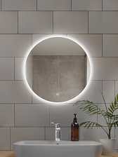 Зеркало DQ Дортмунд (Dortmund) Лайт 60 см с подсветкой (DQMDOR60LT)