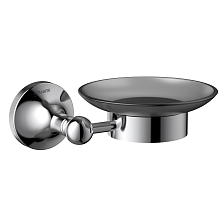 Мыльница Lemark Пушкин (Pushkin) подвесная, сталь, хром (LMA-8631S-C)