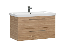 Тумба под раковину подвесная Cersanit LARA 80 для COMO 80 орех (64138)