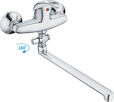 Смеситель для ванны Cron хром (CN2103-2)