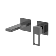 Смеситель для раковины DQ Dortmund встраиваемый настенный графит (DA1714406)