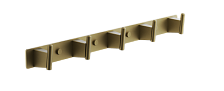 Планка с 5-ю крючками BELZ брашированное золото (B91315-5)