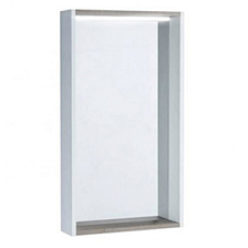 Зеркало Aquaton Бэлла белый, джарра (1A221702BBAZ0)