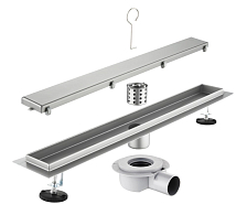 Трап для душа под плитку Savol 80 см (S-DL01L-80)