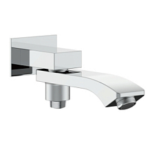 Излив поворотный встраиваемый Raglo для ванны и душа 20см с функцией переключения латунь, хром (R473.70)