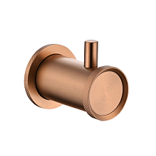 Крючок для полотенец Lemark Зенит (ZENITH), нержавеющая сталь, брашированное розовое золото (LMA-1611S-BRRG)