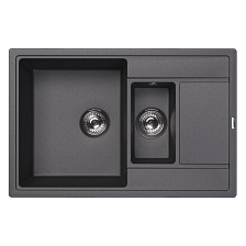 Мойка Florentina "Липси" 780_К, черный FG (20.250.D0780.102)