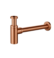 Сифон для раковины Raglo бутылочный, латунь, матовая медь (R600.20.33)