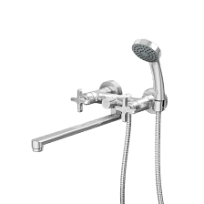 Смеситель для ванны с длинным поворотным изливом RUSH Melville (MV1135-51)