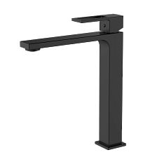Смеситель для раковины высокий DQ Dortmund черный (DA1712005)