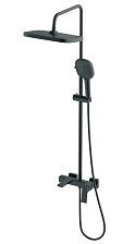 Душевая система HAIBA тропический душ, латунь, черный (HB24831-7) Душевая система HAIBA тропический душ, латунь, черный (HB24831-7)