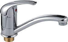 Смеситель для кухни Cron хром (CN4529-2)