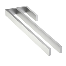 Полотенцедержатель двойной Timo Petruma никель (15252/13)