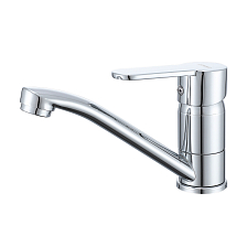 Смеситель Prohanss для раковины низкий поворотный излив, хром (P64.45)