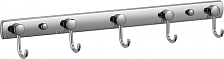 Планка с крючками (5 крючков) Savol (S-05205B)