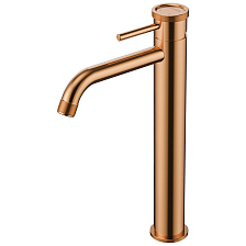 Смеситель Lemark Зенит (ZENITH) для раковины высокий (LMF-1615S-BRRGN)