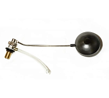 Клапан впускной для бачка унитаза хром (KBUH-12)