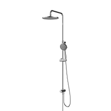 Душевой гарнитур с верхней лейкой IDDIS Zodiac X, хром (ZDX3F0Ci76)