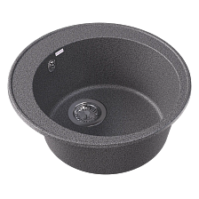 Мойка DrGans "Пион", базальт СМс (25.130.B0480.409)