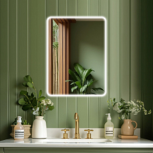 Зеркало DQ Штутгарт (Stuttgart) 60х80 с подсветкой (DQMSGT6080)