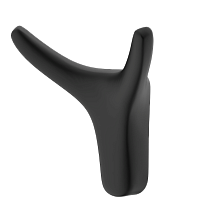 Крючок BELZ двойной, черный (B9007-7)