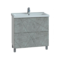 Тумба VIGO Geometry под раковину Geometry 700-0-2 (Como) бетон (016 бетон)