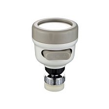 Сменная насадка лейки 3 режима для кухонного смесителя Splenka с гибким изливом, белый/песочный (S452.02)