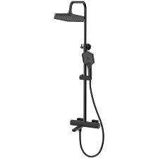 Душевая система HAIBA черный (HB24726-7)