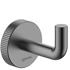 Крючок для полотенец Lemark BELUGA, сталь, графит (LMA-8011S1-GM)