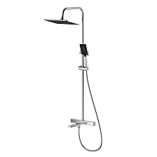 Тропическая душевая система RUSH термостатическая с изливом хром (ST4235-60)