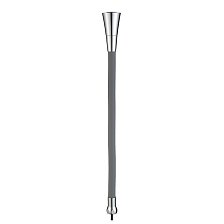 Сменный гибкий излив Splenka для кухонного смесителя с 2-х режимным аэратором, сатин/серый (S480.01.07)