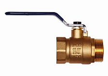 Кран шаровой RM-L ВР-НР 1 1/4 муфтовый ручка Ду32 Ру30 (11Б27п1)