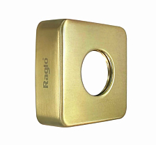 Отражатель (1 шт) для смесителя Raglo квадратный, сатин золотой (R599.07.03)