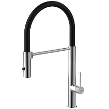 Смеситель Lemark Beluga для кухни с гибким изливом (LMF-8074B-C)
