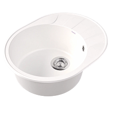 Мойка DrGans "Виола" 580, белый СМс (25.140.B0580.401)