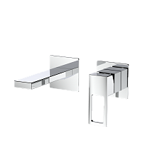Смеситель для раковины DQ Dortmund встраиваемый настенный хром (DA1714401)