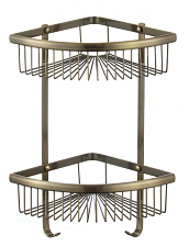 Полка решетка угловая двойная Savol (S-C5854-2)