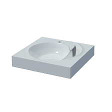 Раковина над стиральной машиной MIXLINE "КоПП-60*60" ш*г, с кронштейнами  (Madera) (548666)