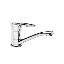 Смеситель для мойки Славен Город с коротким изливом, одноручный (СЛ-ОД-Т20)