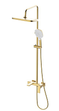 Душевая система HAIBA тропический душ, латунь, золото (HB24831-5) Душевая система HAIBA тропический душ, латунь, золото (HB24831-5)