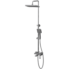 Душевая система HAIBA цвет: оружейная сталь (HB24732-3)