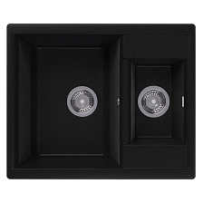 Мойка DrGans "Астра" 620 К, черный СМс (25.065.D0620.407)